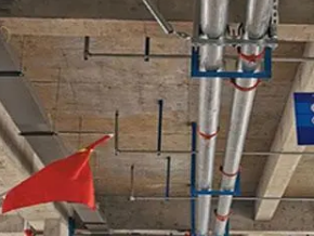 法库管廊支架的安装方法